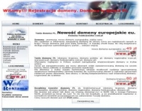 Rejestrator domen w serwisie WebDomena.pl